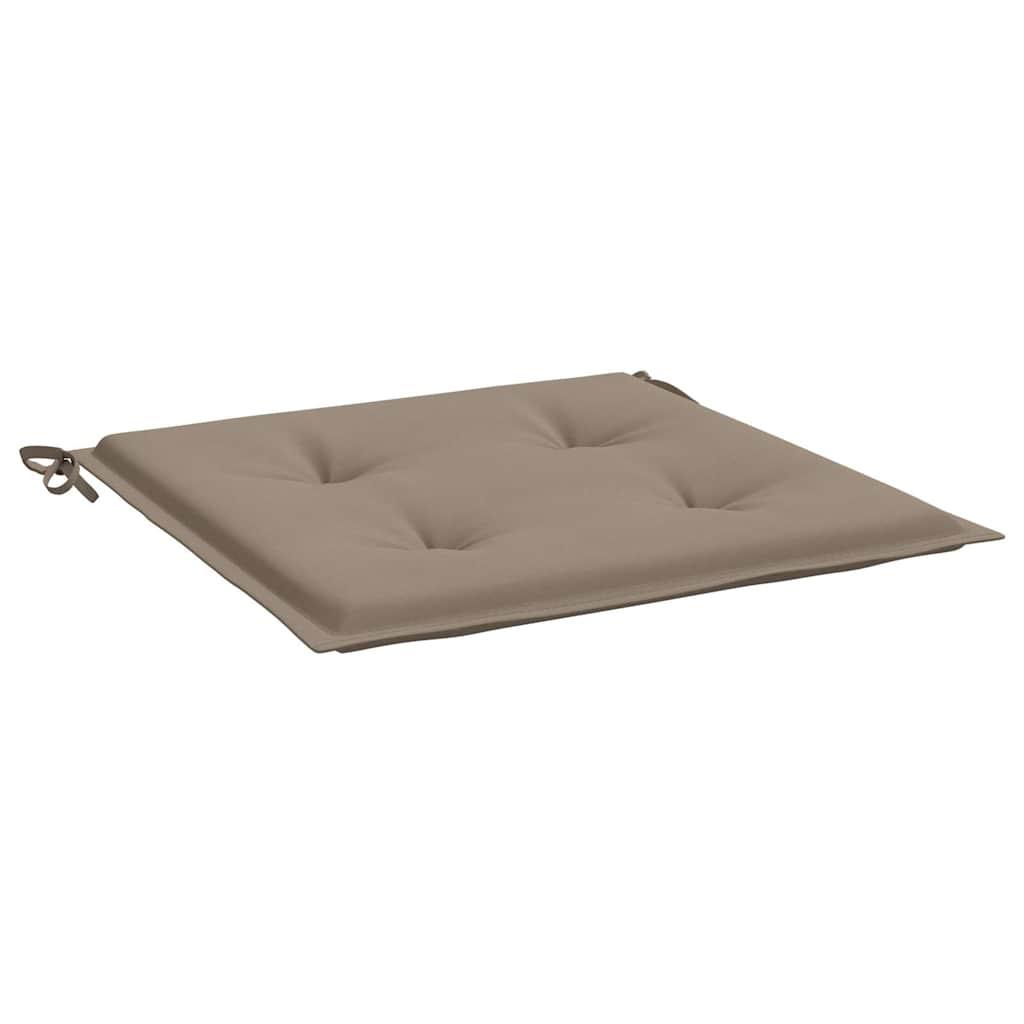 Cojines silla de jardín 2 uds tela Oxford antracita 50x50x3 cm