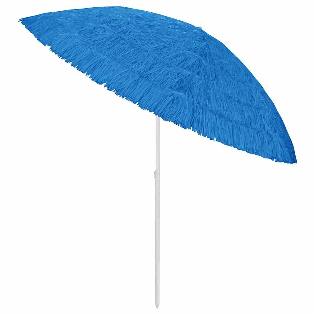 Sombrilla de playa Hawaii blanco 240 cm