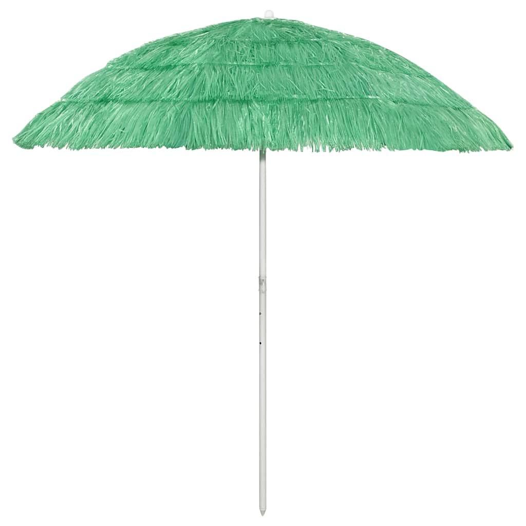 Sombrilla de playa Hawaii blanco 240 cm