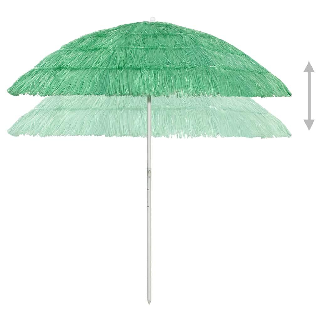 Sombrilla de playa Hawaii blanco 180 cm