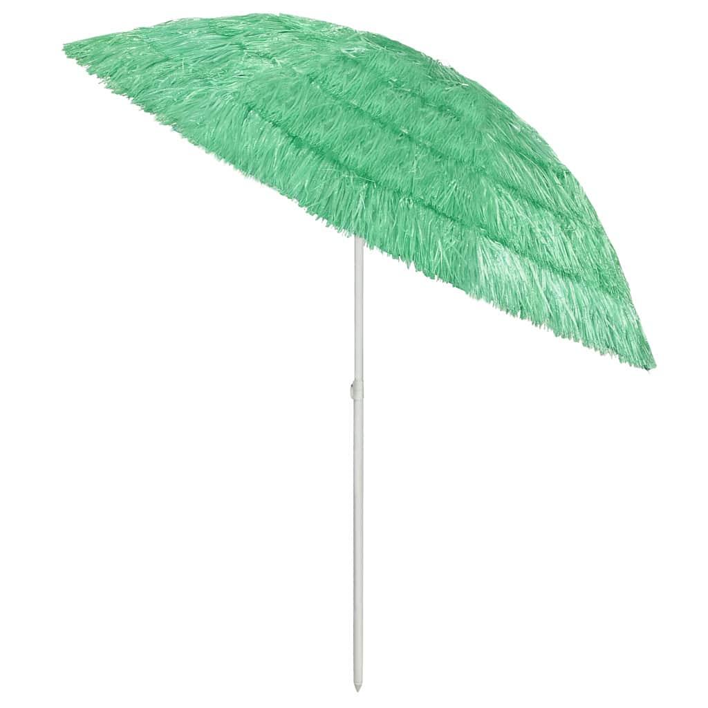 Sombrilla de playa Hawaii blanco 180 cm