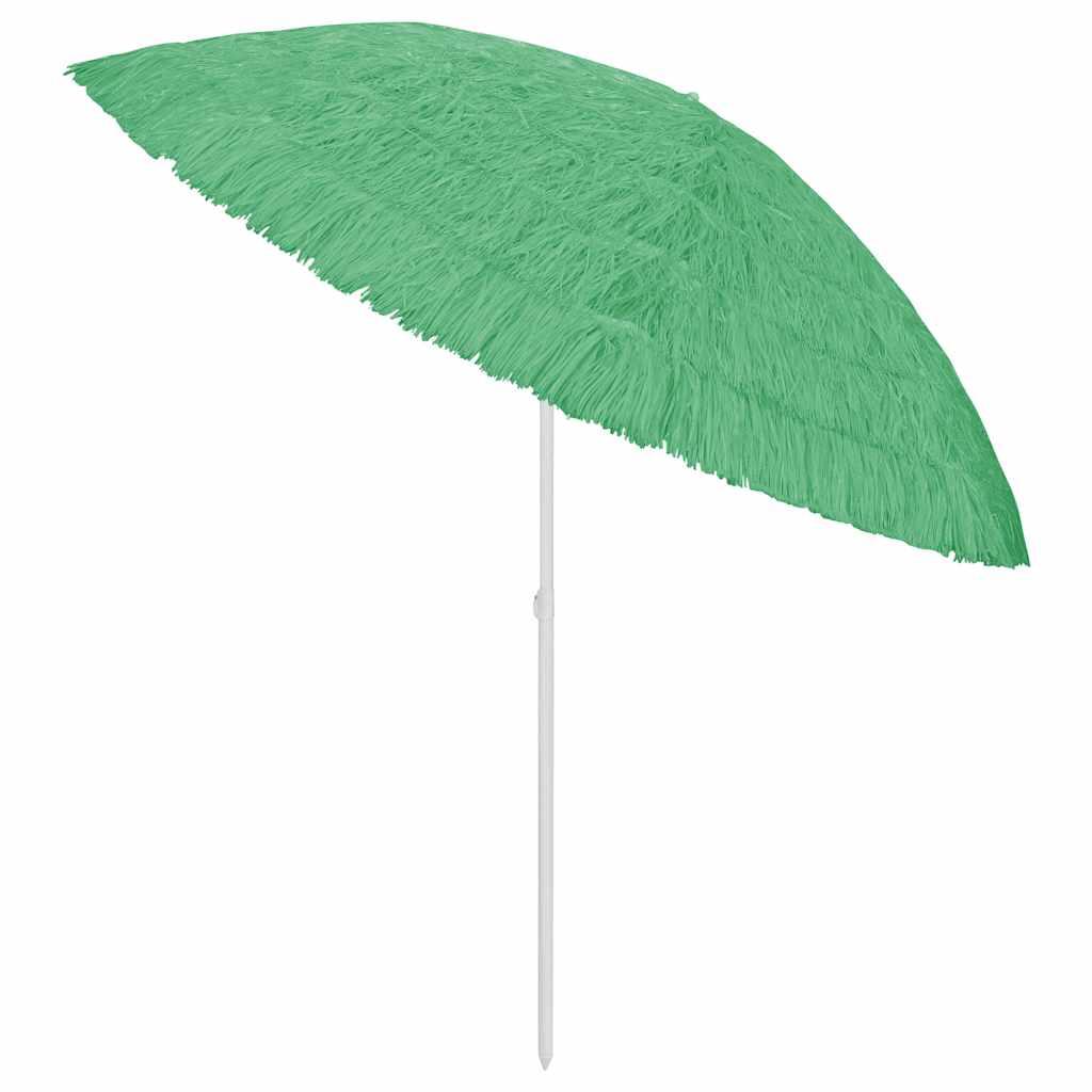 Sombrilla de playa Hawaii blanco 240 cm