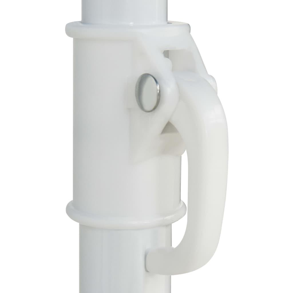 Sombrilla de playa Hawaii blanco 240 cm