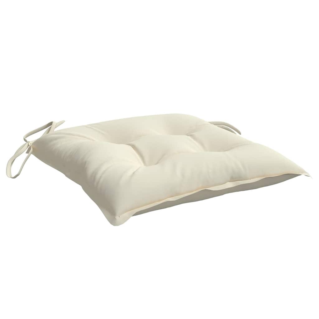 Cojines silla de jardín 2 uds tela Oxford antracita 50x50x3 cm