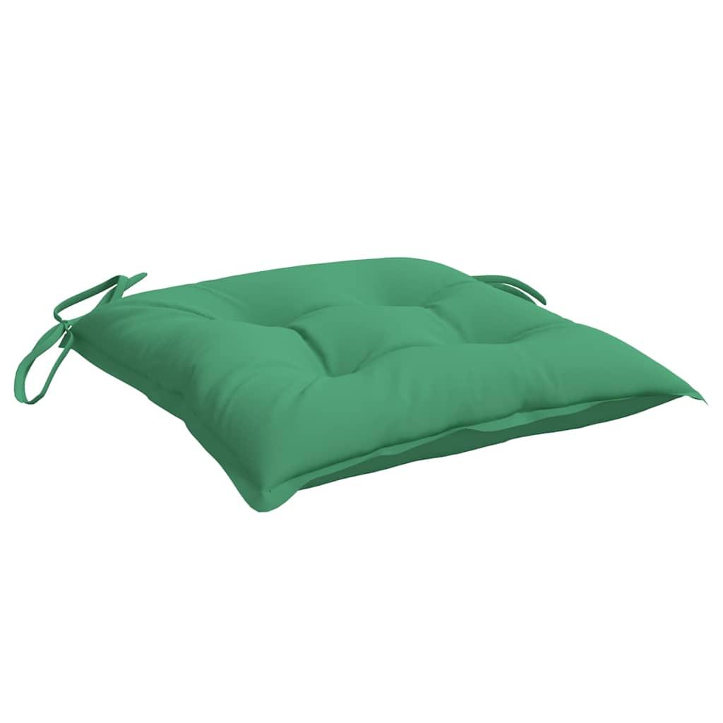 Cojines silla de jardín 2 uds tela Oxford antracita 50x50x3 cm