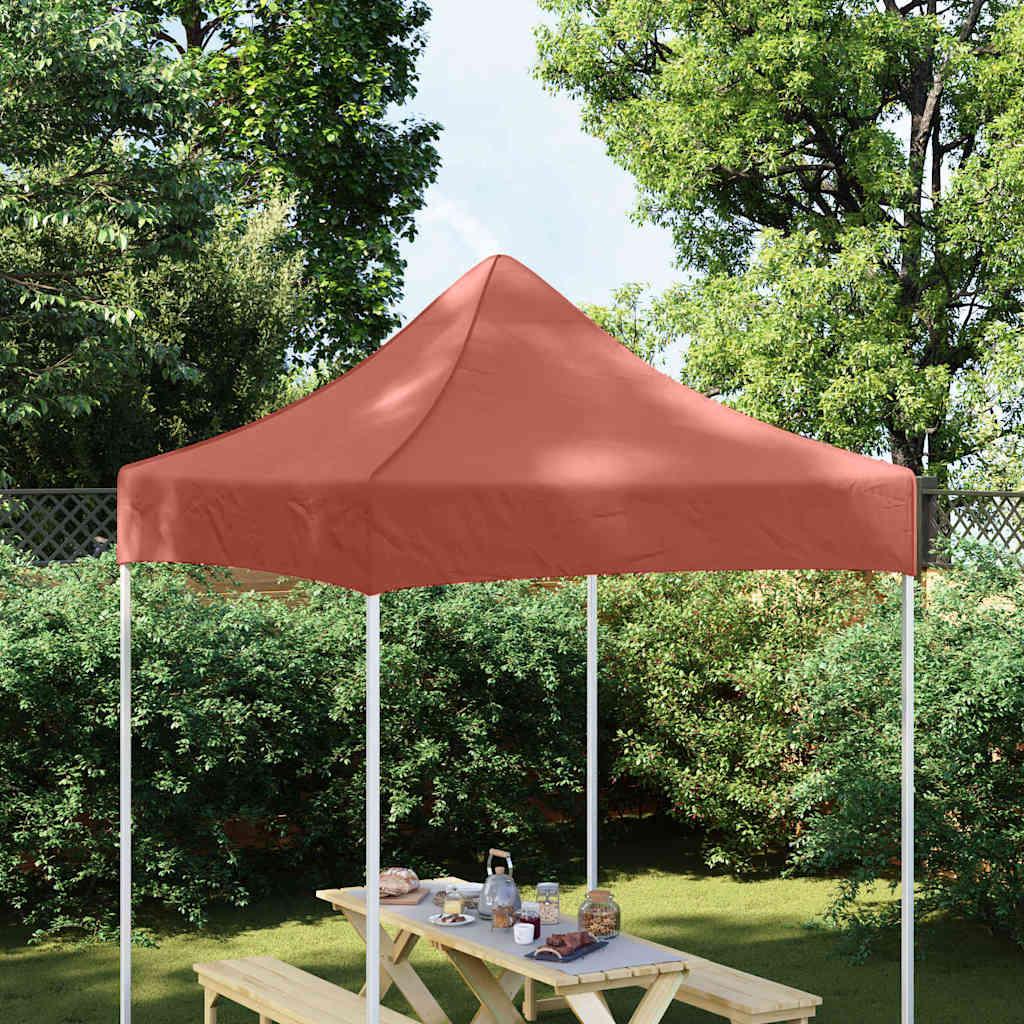 Techo de carpa para celebraciones terracota 4,5x3 m 270 g/m²