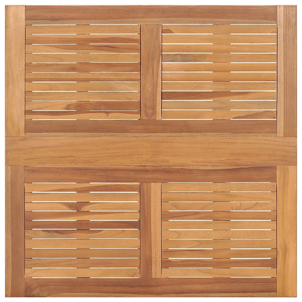 Mesa de comedor plegable para jardín madera de teca