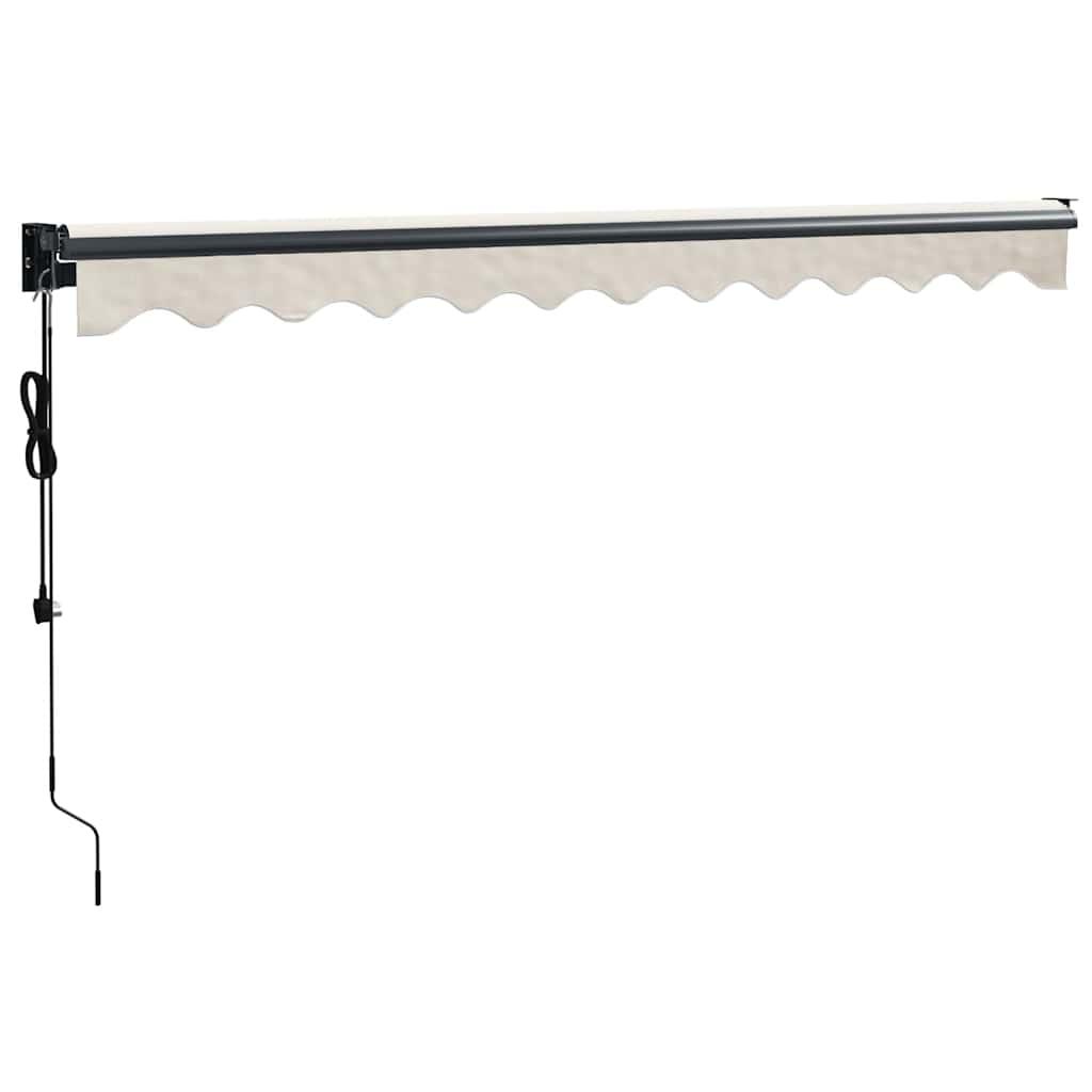 Toldo retráctil automático