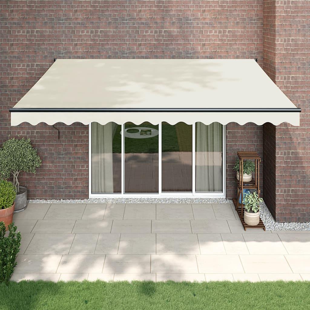 Toldo retráctil automático