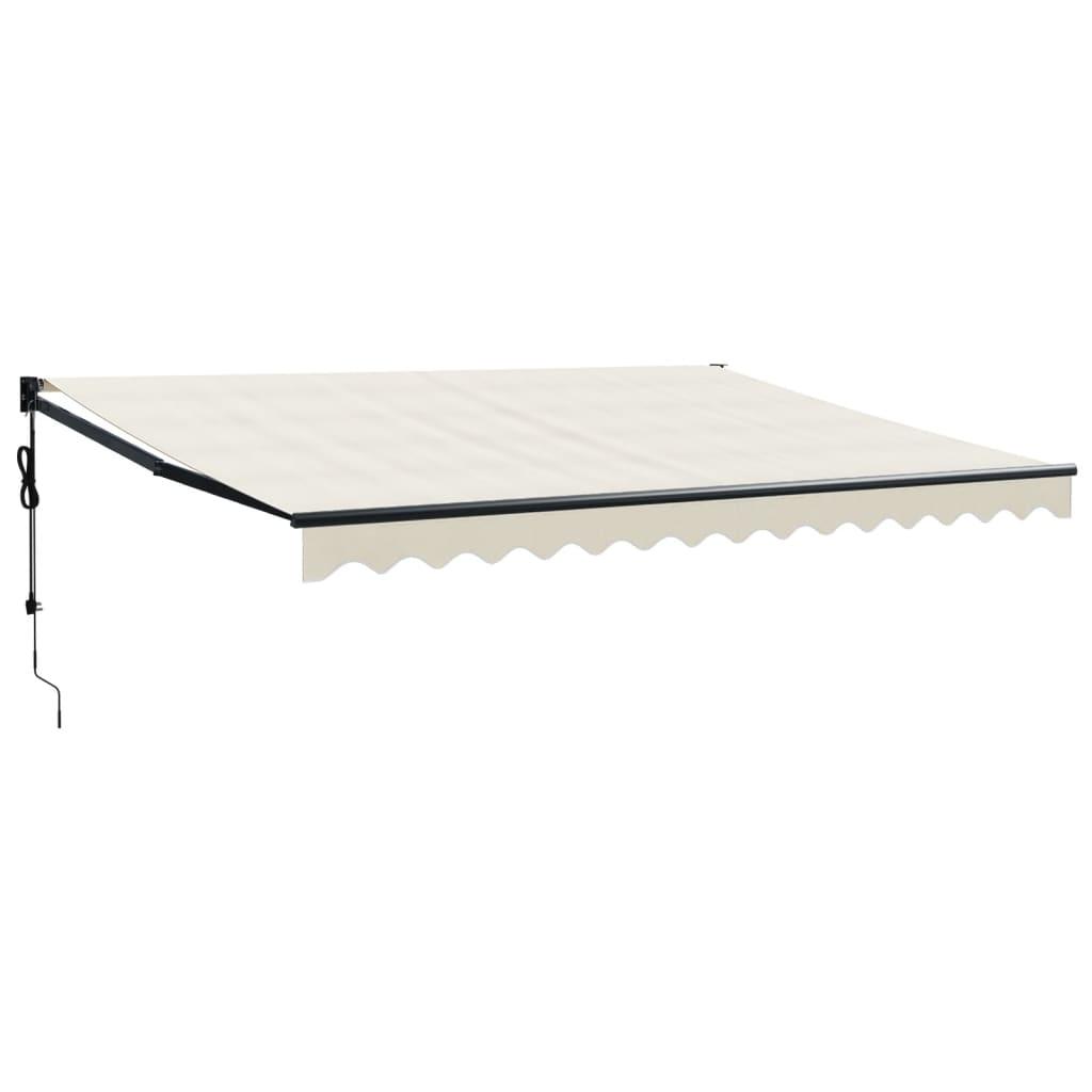 Toldo retráctil automático