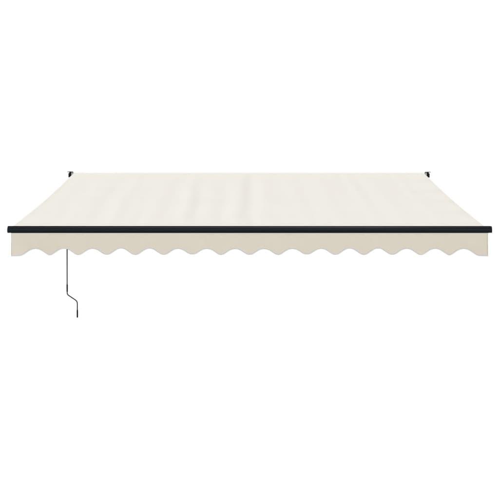 Toldo retráctil automático