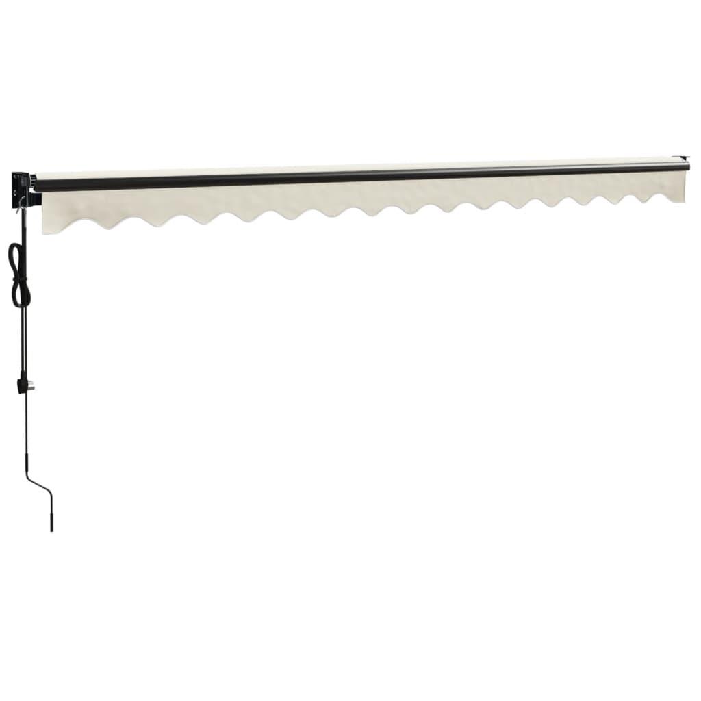 Toldo retráctil automático