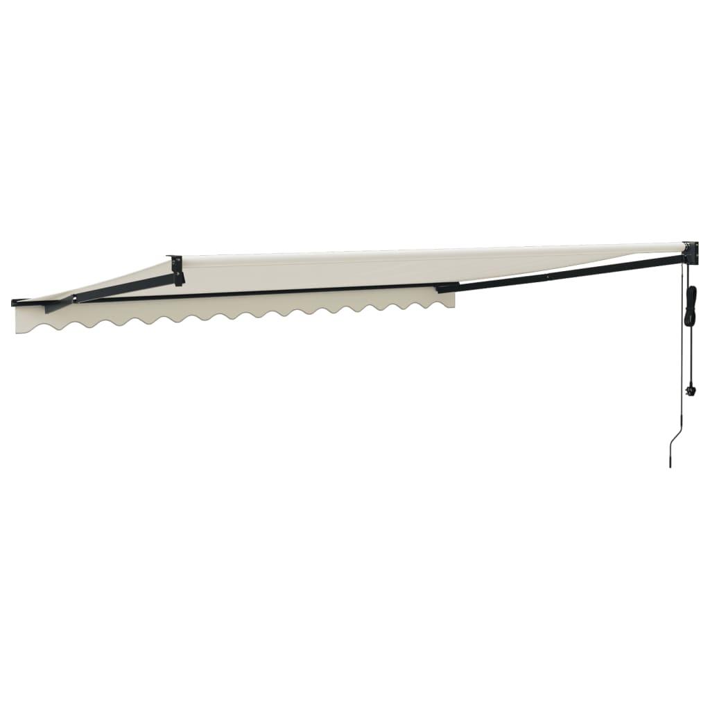 Toldo retráctil automático