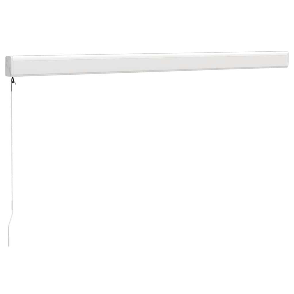 Toldo retráctil Amarillo y Blanco con Marco Antracita 3 x 2,5 m