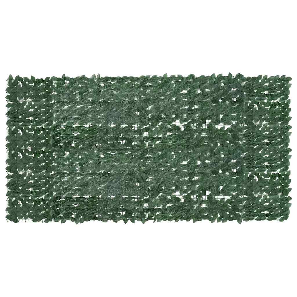 Toldo para balcón con hojas