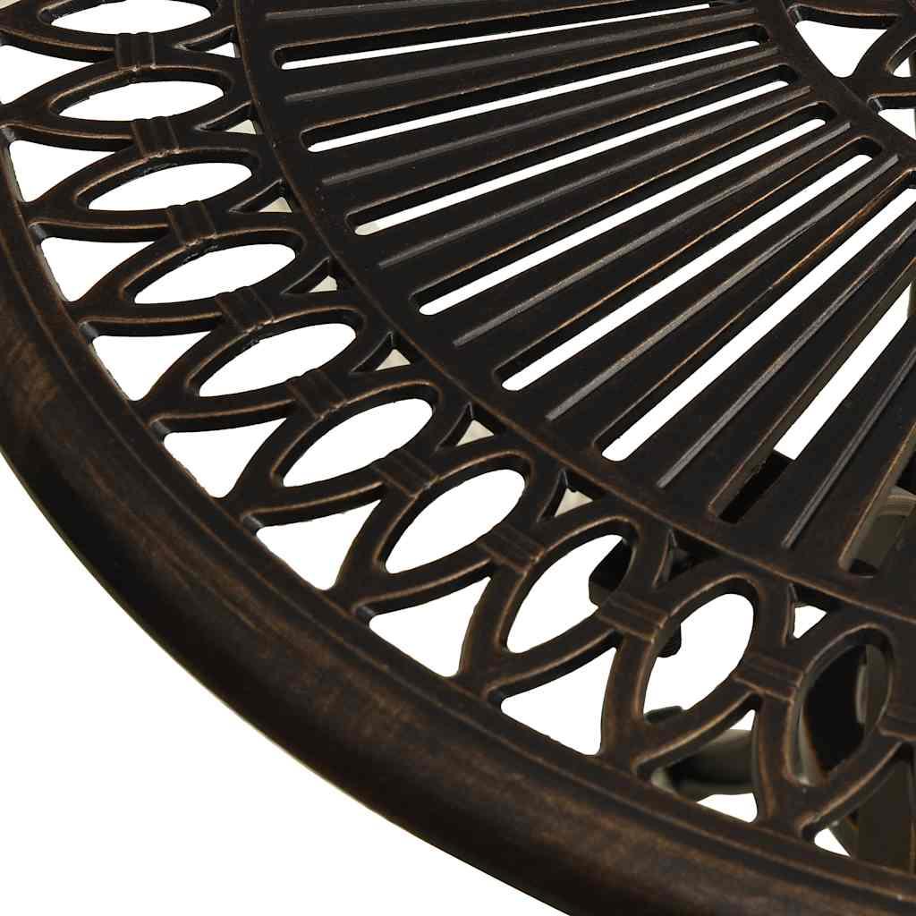 Mesa de jardín aluminio fundido