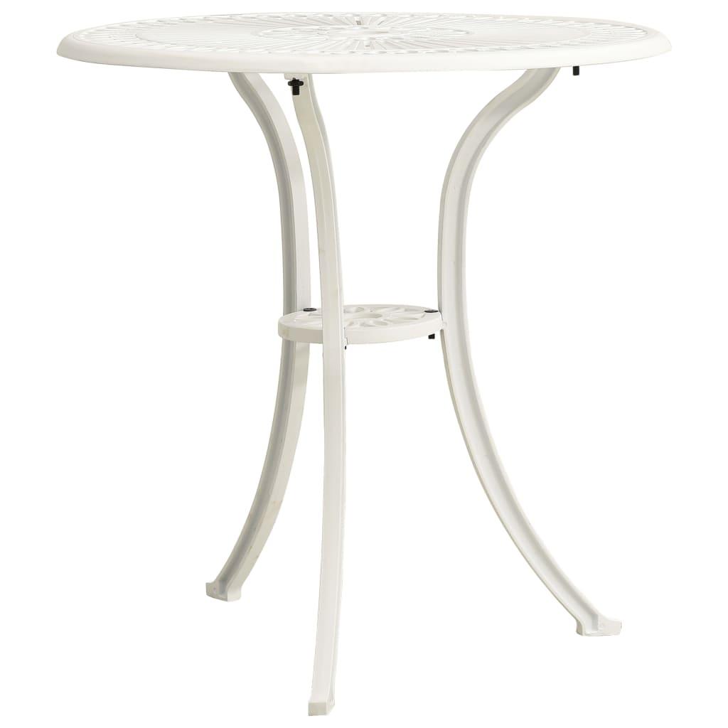 Mesa de jardín aluminio fundido