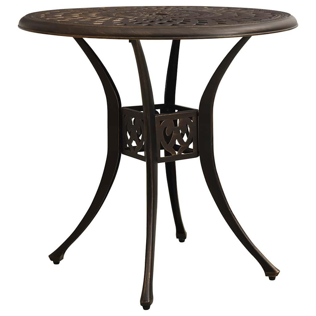 Mesa de jardín aluminio fundido
