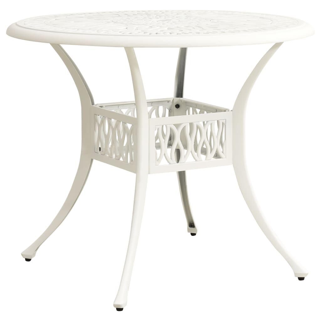 Mesa de jardín aluminio fundido