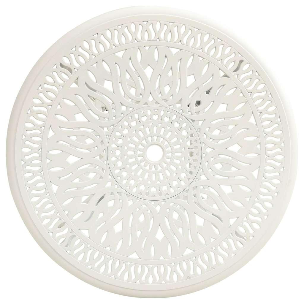Mesa de jardín aluminio fundido