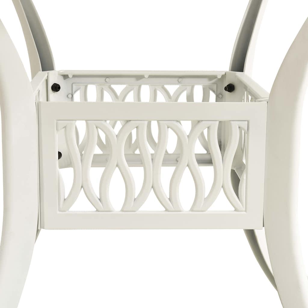 Mesa de jardín aluminio fundido