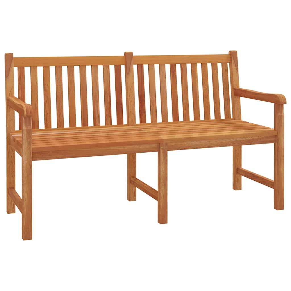 Juego de comedor para jardín 3 pzas madera maciza de teca