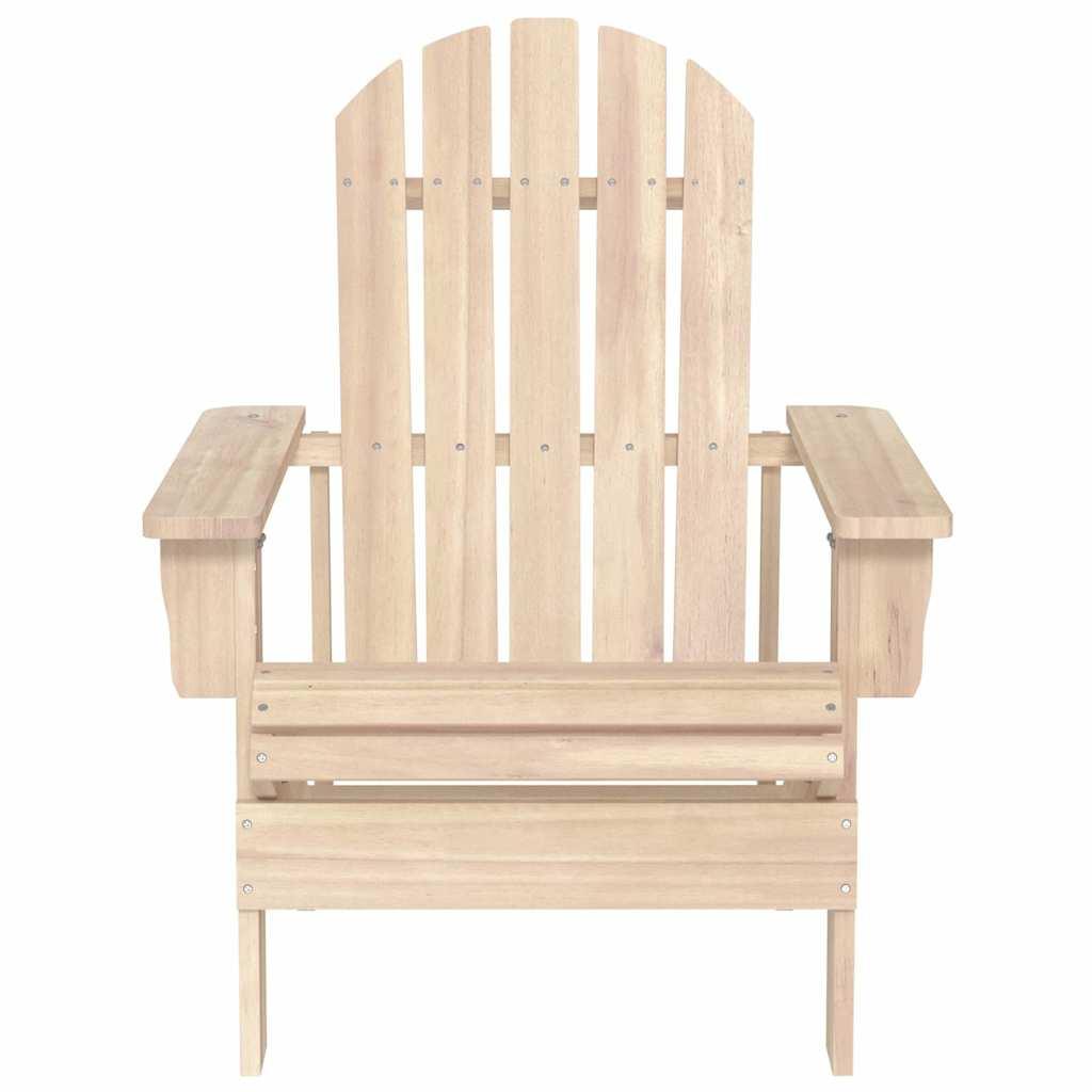 Silla de jardín Adirondack madera maciza de abeto naranja