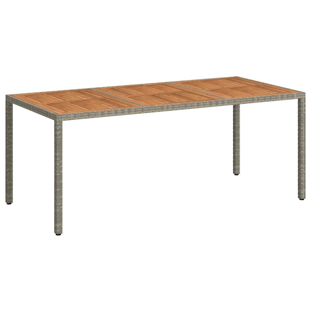 Mesa de jardín madera acacia