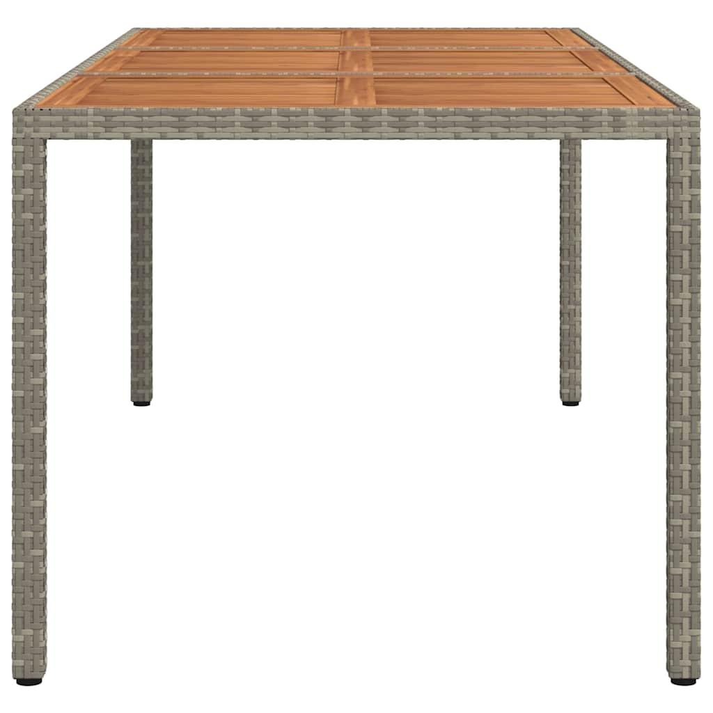 Mesa de jardín madera acacia
