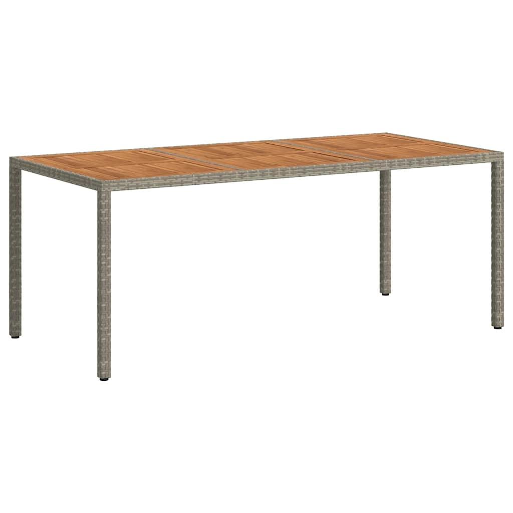 Mesa de jardín madera acacia