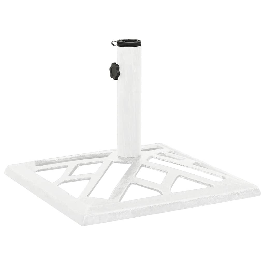 Base de sombrilla de hierro fundido negro y bronce 9 kg 40 cm