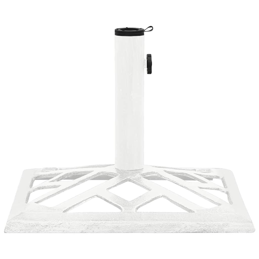Base de sombrilla de hierro fundido negro y bronce 9 kg 40 cm