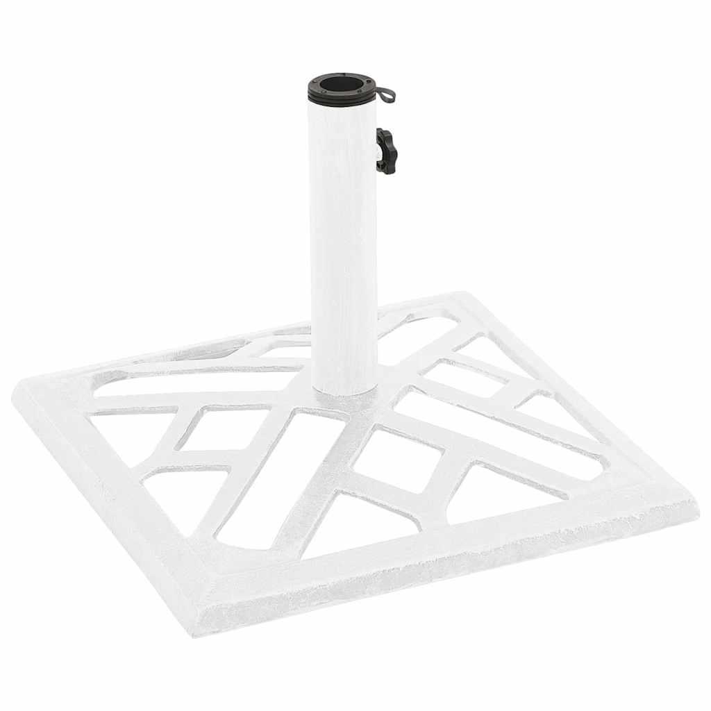 Base de sombrilla de hierro fundido negro y bronce 9 kg 40 cm