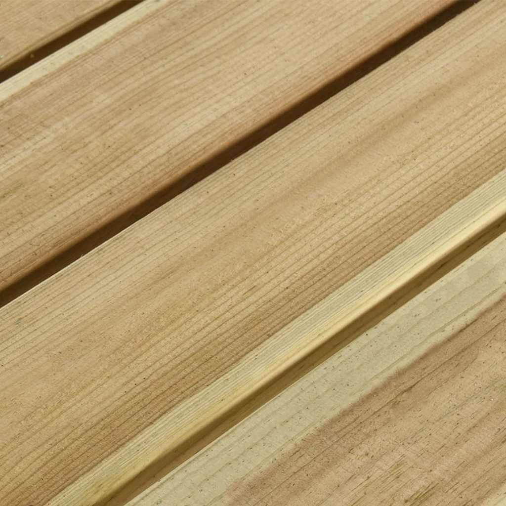 Mesa de pícnic con bancos 220x122x72 cm madera pino impregnada