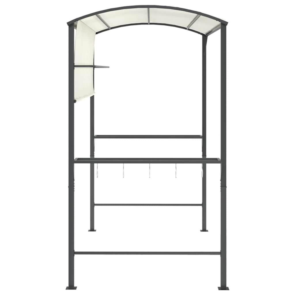 Cenador con tejado 220x110x200 cm