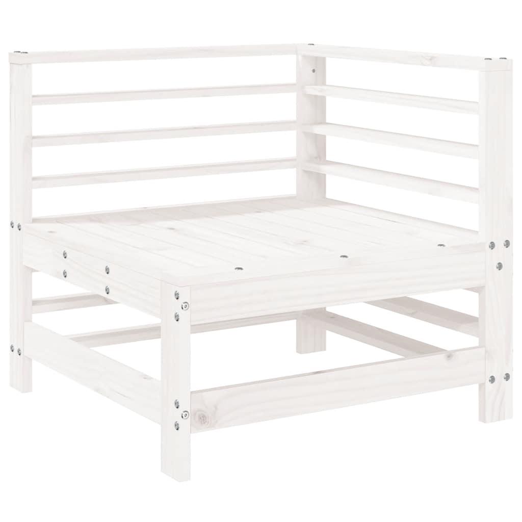 Mesa y taburetes altos jardín 9 pzas madera maciza