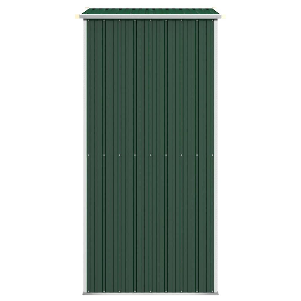 Cobertizo de jardín acero galvanizado gris claro 192x108x223 cm