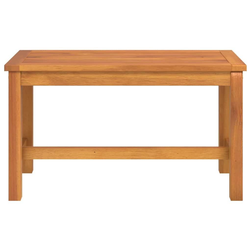 Banco de jardín madera maciza de acacia 150x35x45 cm
