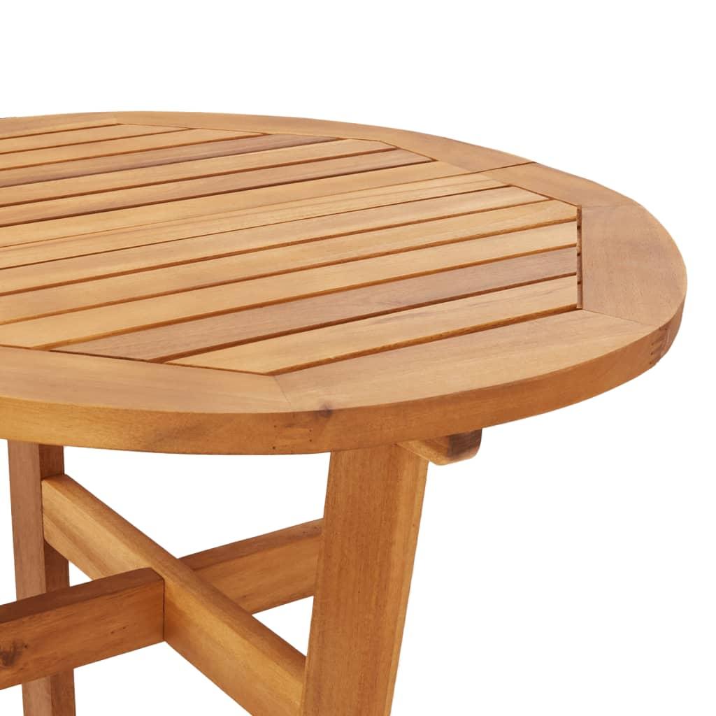 Juego de bar 3 piezas madera maciza acacia