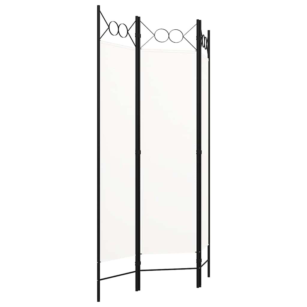 Biombo divisor de 3 paneles gris antracita 120x180 cm
