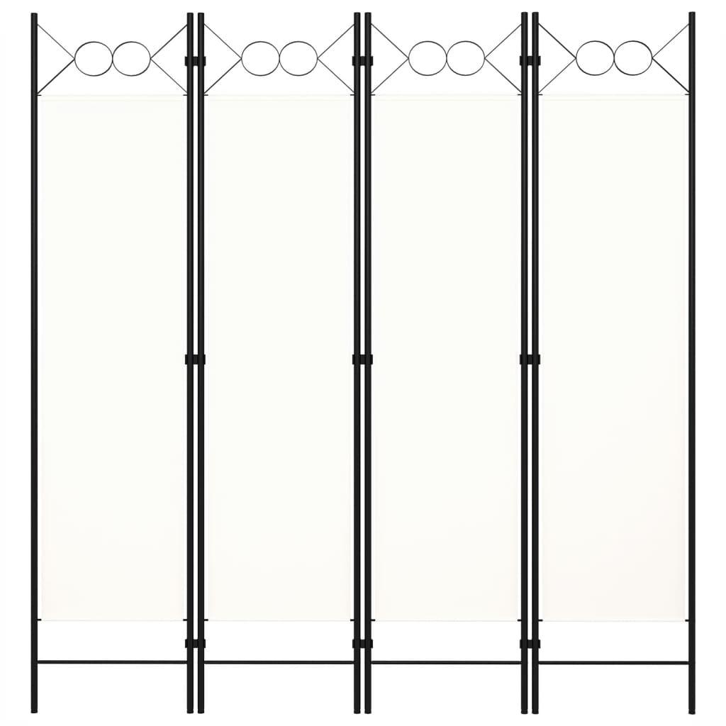 Biombo divisor de 4 paneles