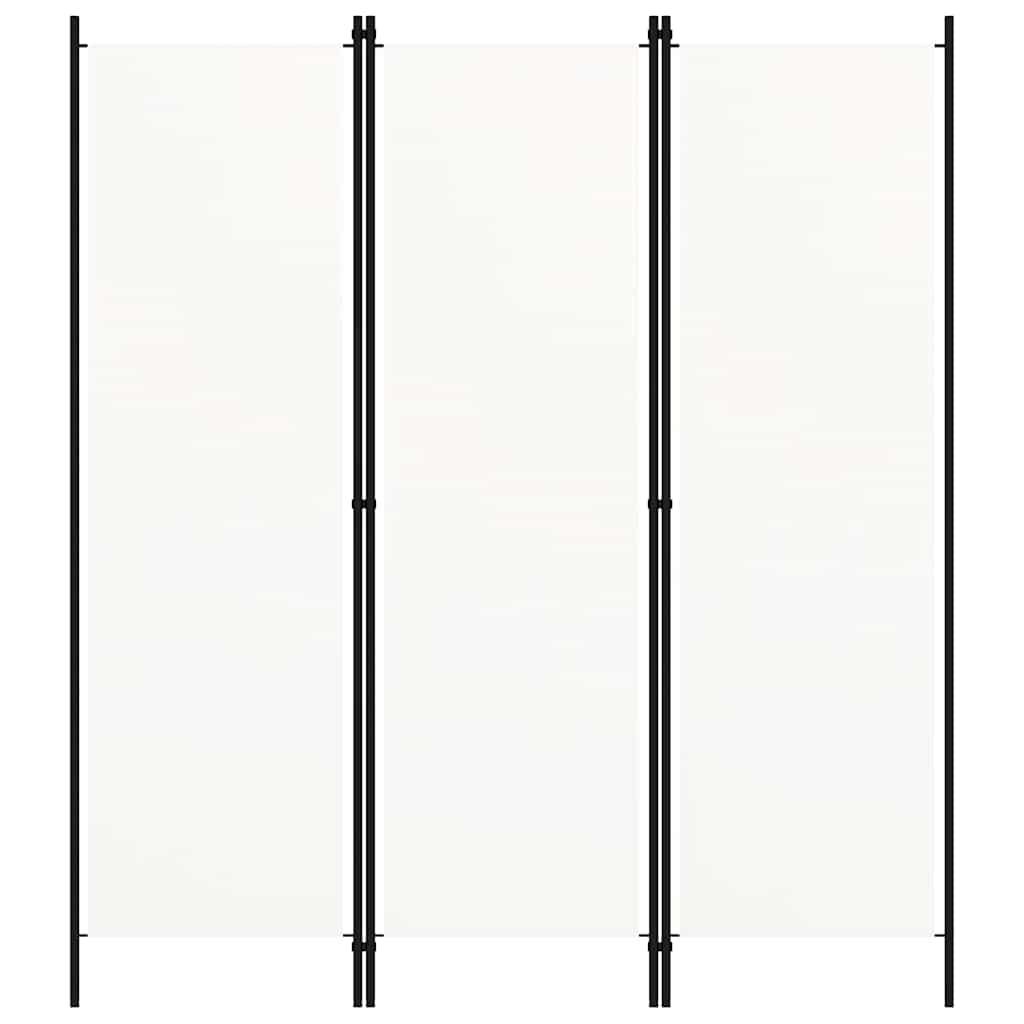 Biombo divisor de 3 paneles gris antracita 120x180 cm