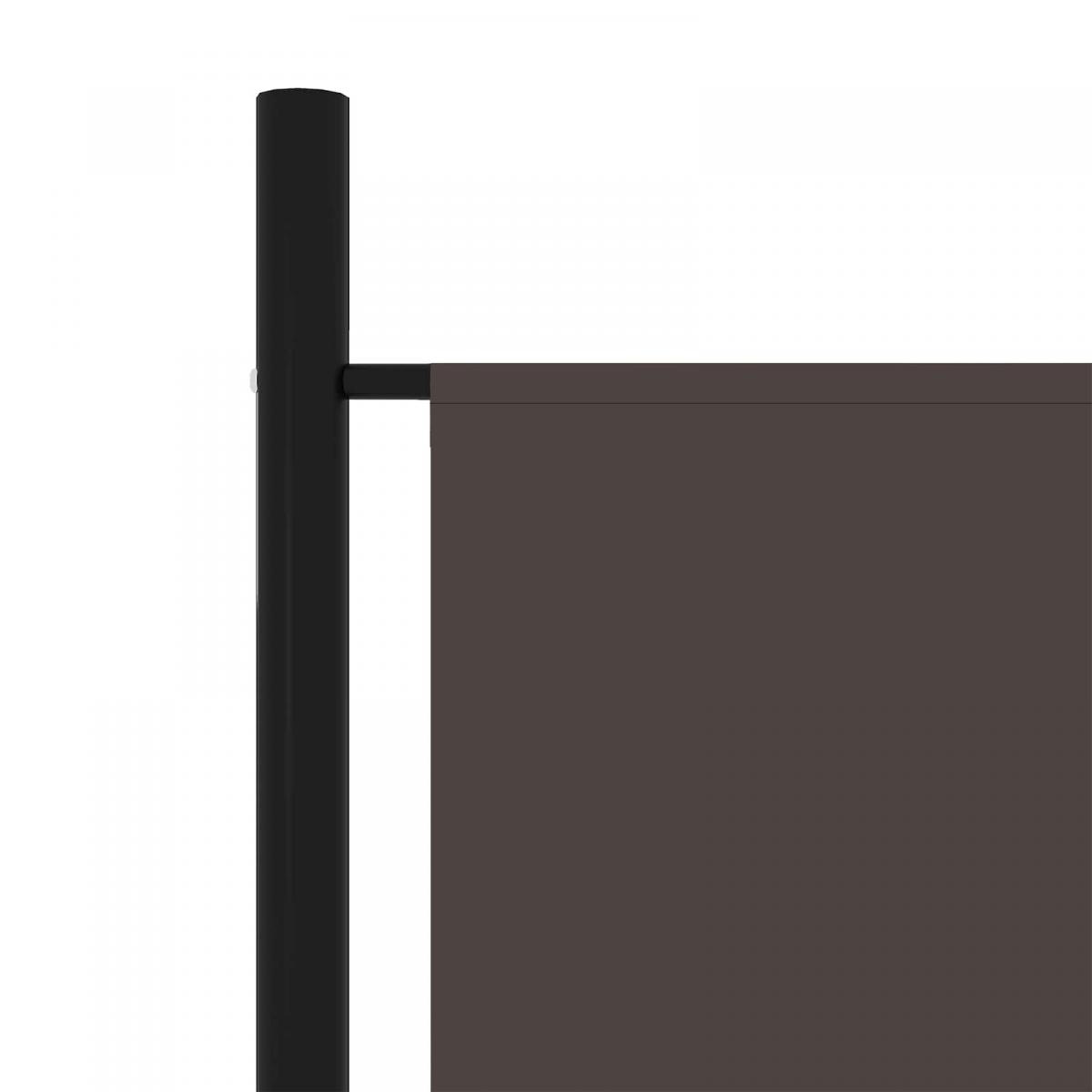 Biombo divisor de 3 paneles gris antracita 150x180 cm