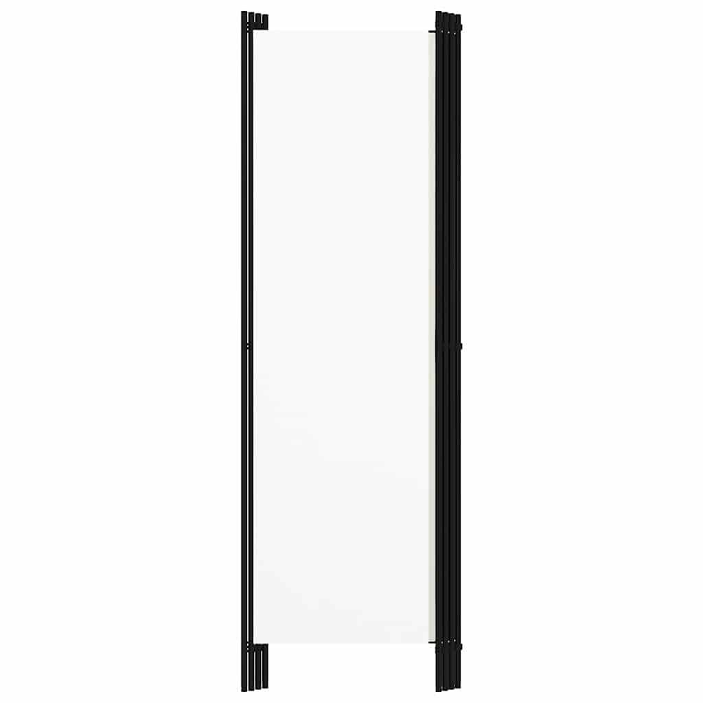 Biombo divisor de 4 paneles gris antracita 160x180 cm