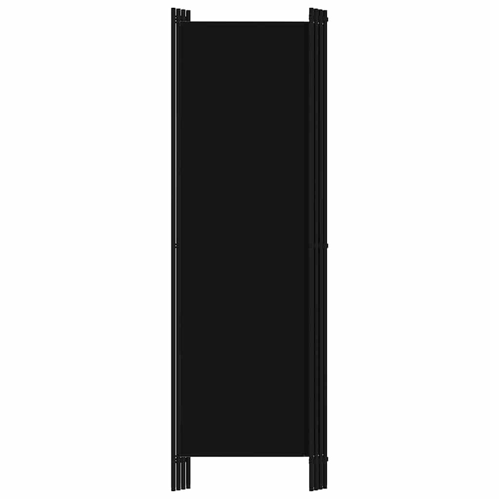 Biombo divisor de 4 paneles gris antracita 160x180 cm