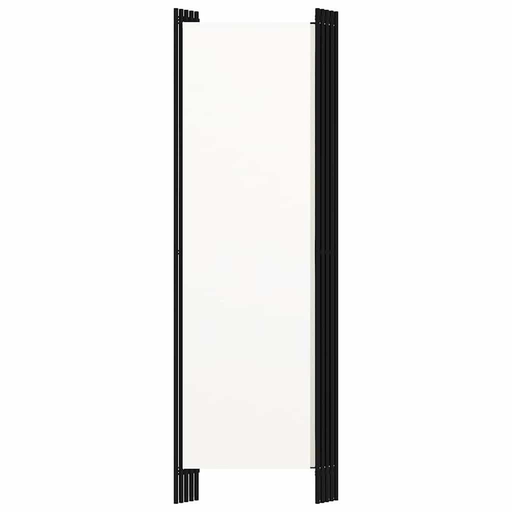 Biombo divisor de 5 paneles gris antracita 250x180 cm
