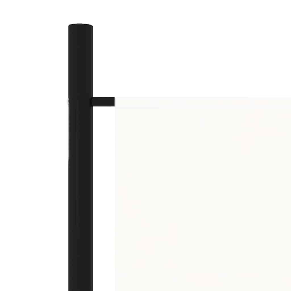 Biombo divisor de 5 paneles gris antracita 250x180 cm