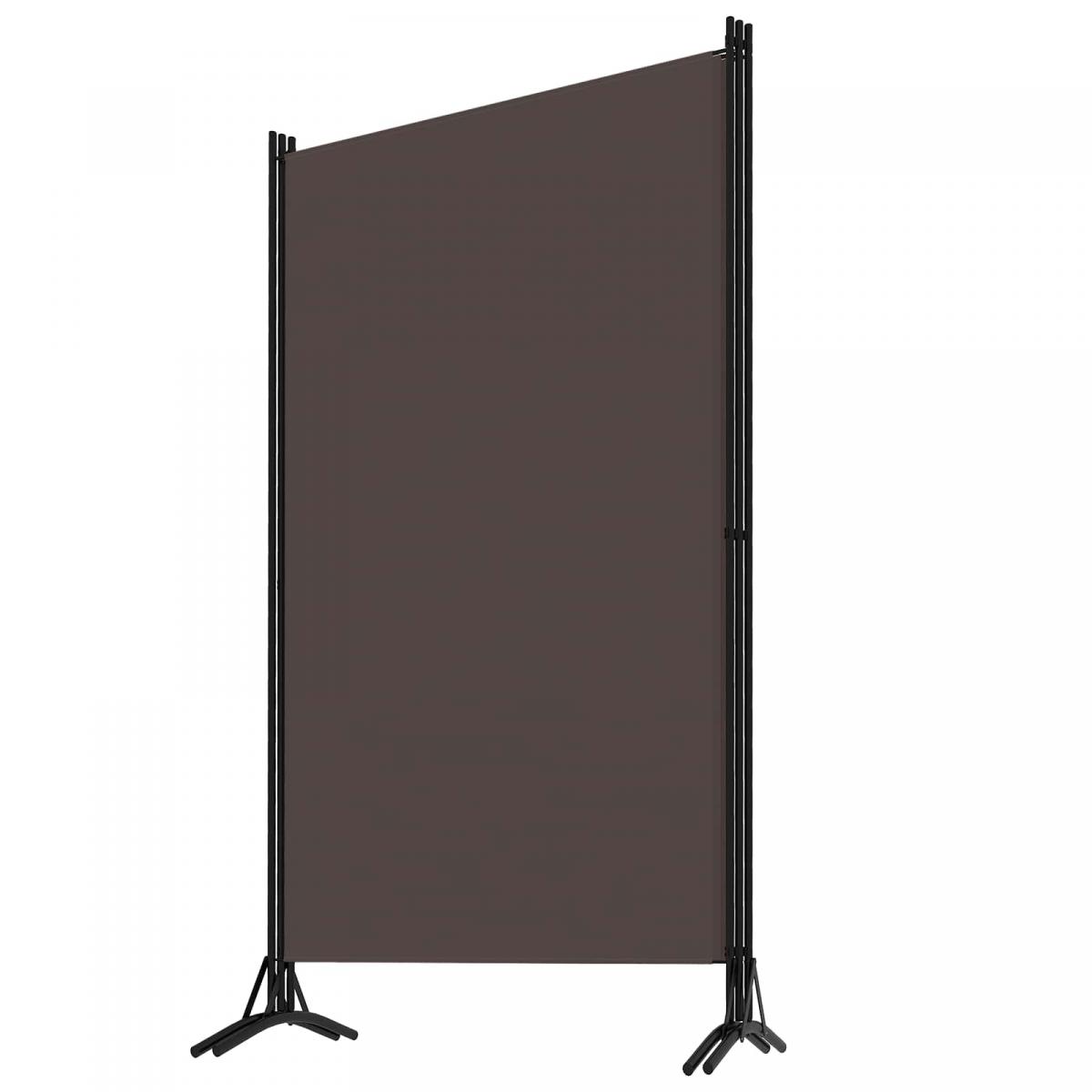 Biombo divisor de 3 paneles gris antracita 120x180 cm