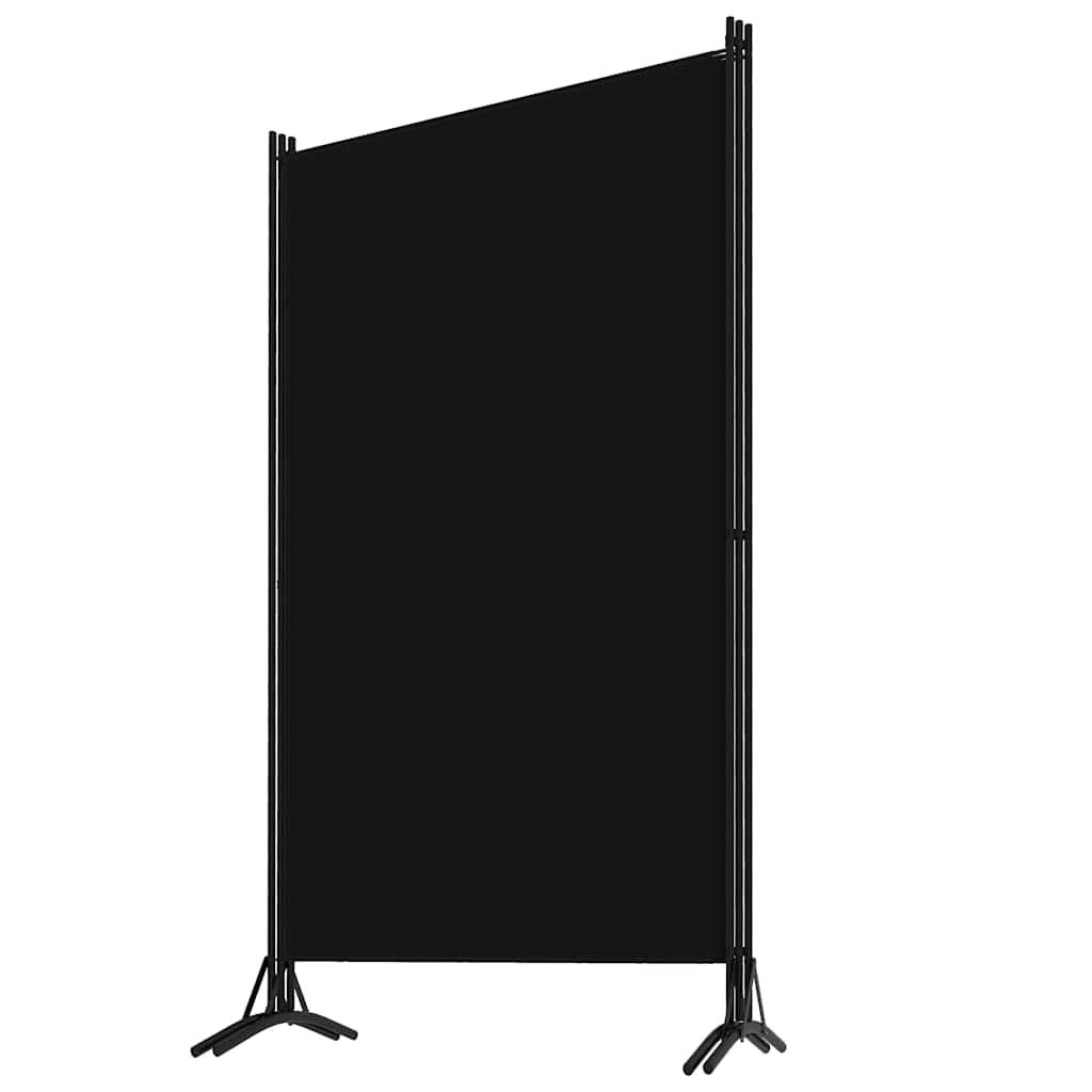 Biombo divisor de 3 paneles gris antracita 150x180 cm