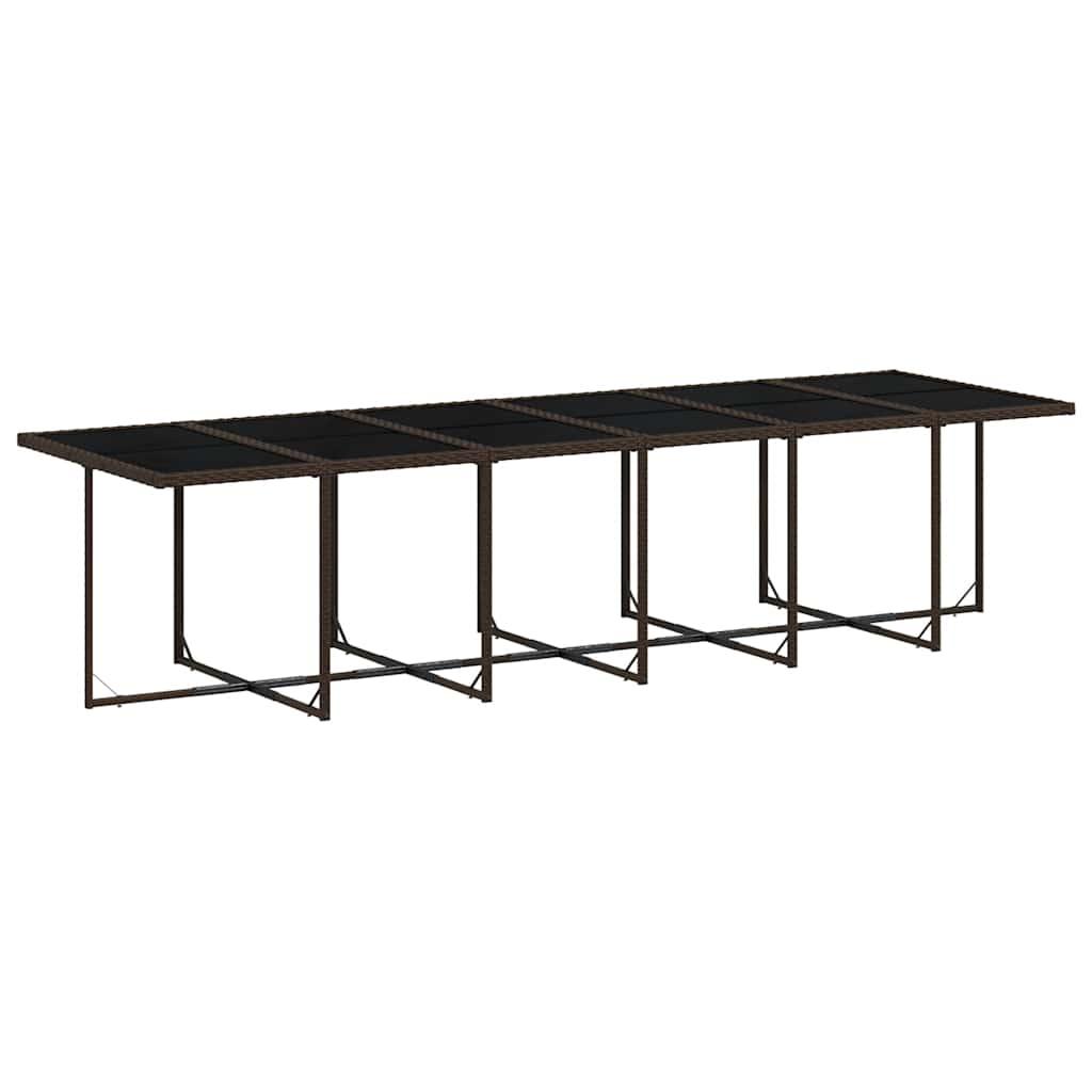Set de muebles jardín 17 pzas
